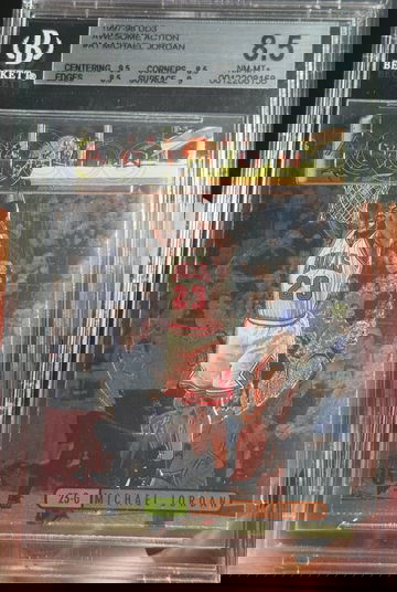 1997 UD3 Michael Jordan Awesome Action BGS 8.5