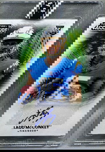 2024 Panini Instant Access Ladd McConkey /25 RC Rookie Signature Auto Autograph