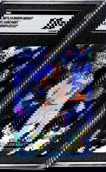 2023-24 Panini Mosaic #91 Josh Hart Ice Prizm /125 SGC 10