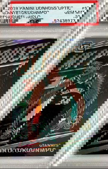 Giannis antetokounmpo my house holo psa 10