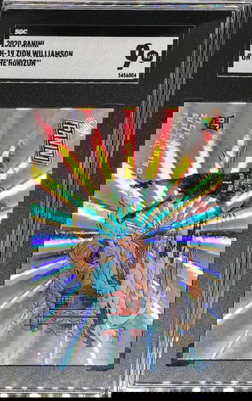 2020 Panini On The Horizon Zion Williamson SGC 9 Mint RC Rookie 