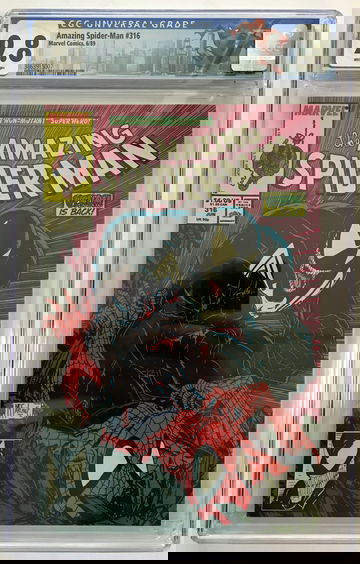 Amazing Spider-Man #316 CGC 9.8 McFarlane Venom Cover