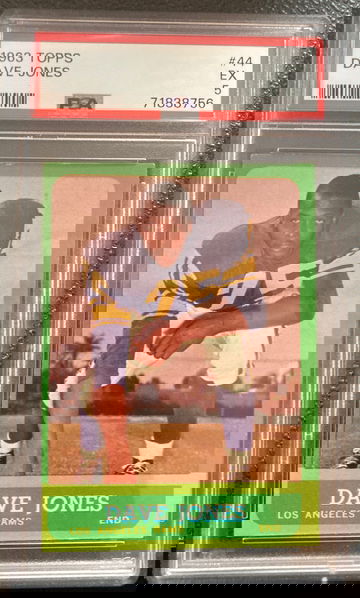 1963 Topps Deacon Dave Jones PSA 5