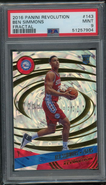 2016 Revolution Fractal Ben Simmons PSA 9