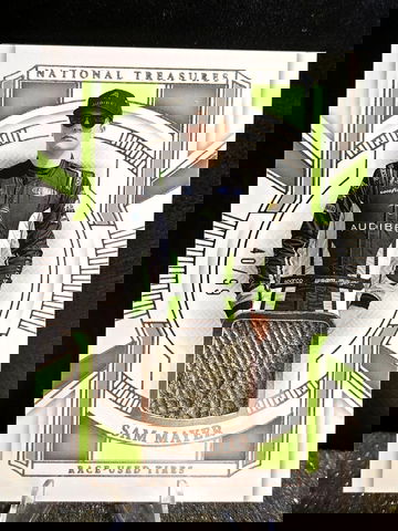 2025 National Treasures Racing Nascar Sam Mayer  Race Used Tires  /99