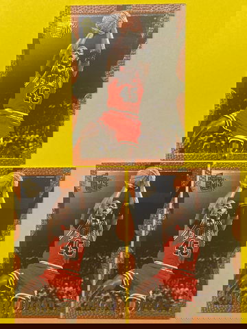 1995 Topps Embossed Michael Jordan #121 X 3