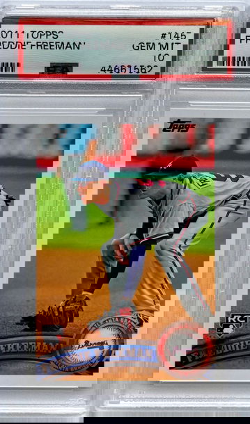 2011 Topps Freddie Freeman #145 PSA 10