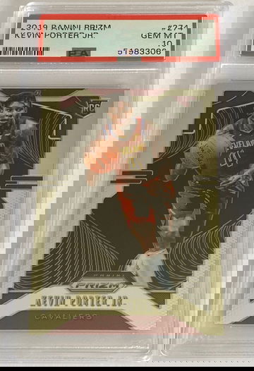 2019 Panini Prizm Kevin Porter Jr PSA 10