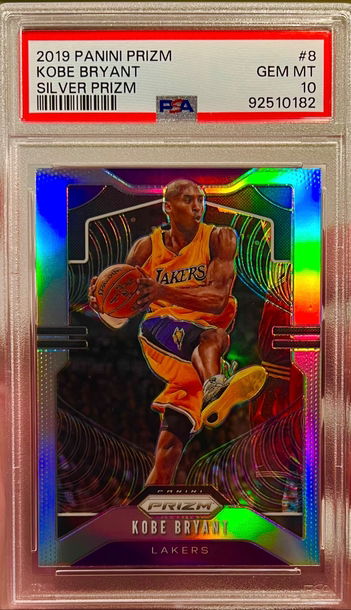 2019 Kobe Bryant Prizm Silver Psa 10