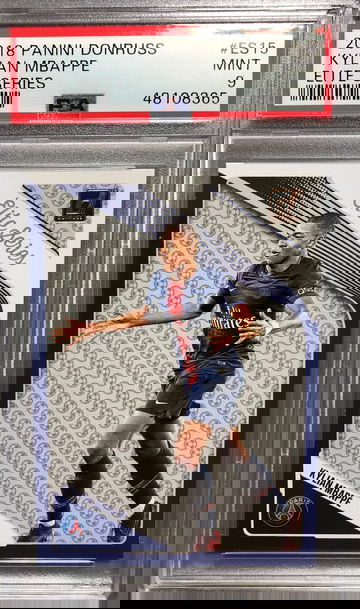 Kylian Mbappe 2018 Donruss Elite Series PSA 9