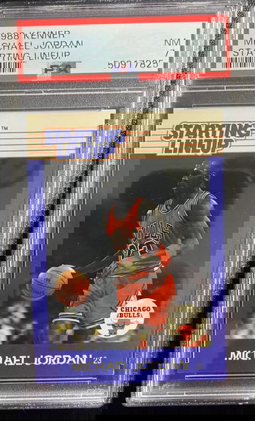 1988 Kenner Starting Lineup Michael Jordan PSA 7