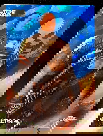 2025 Topps Chrome Star Wars Sapphire  KONA #129  Skeleton Crew  Debut RC