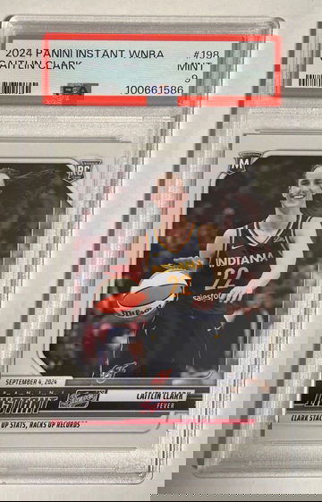 2024 Panini Instant WNBA Caitlin Clark Rookie PSA 9