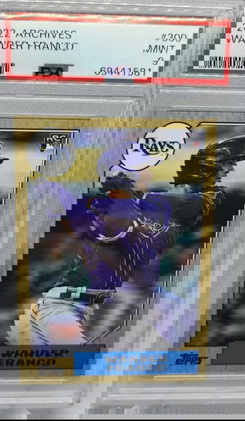 2022 Archives #300 Wander Franco RC PSA 9