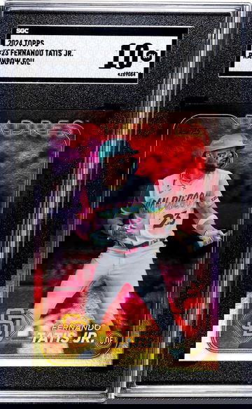 2024 Topps #23 Fernando Tatis Jr. Rainbow Foil SGC 10