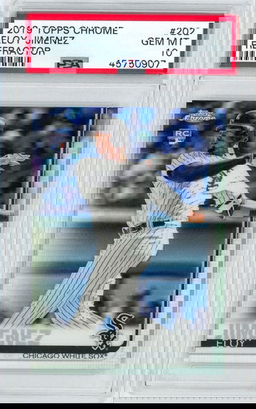 2019 Topps Chrome Eloy Jimenez Refractor