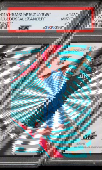 2018-19 Shai Gilgeous-Alexander Revolution Sunburst RC #/75 PSA 9 MINT