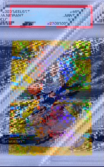 2023 Select Ja Morant Gold /10 PSA 9