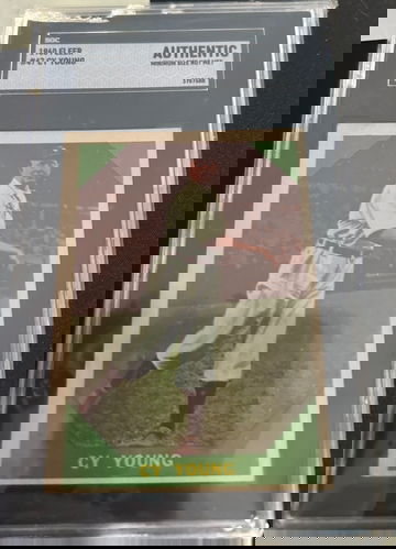 1960 Fleer Cy Young SGC Authentic 