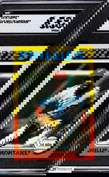 1975 Topps Willie Montanez #162 SGC 8.5