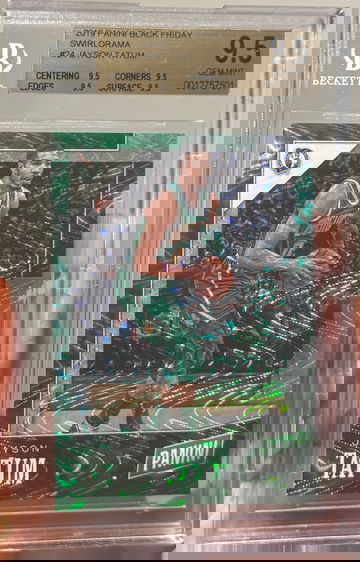 2019 Panini Black Friday Jayson Tatum Swirlorama /50 BGS 9.5