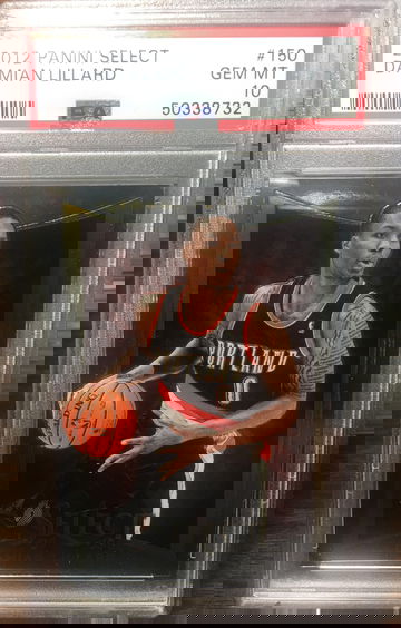 2012 Panini Select Damian Lillard PSA 10 Gem Mint