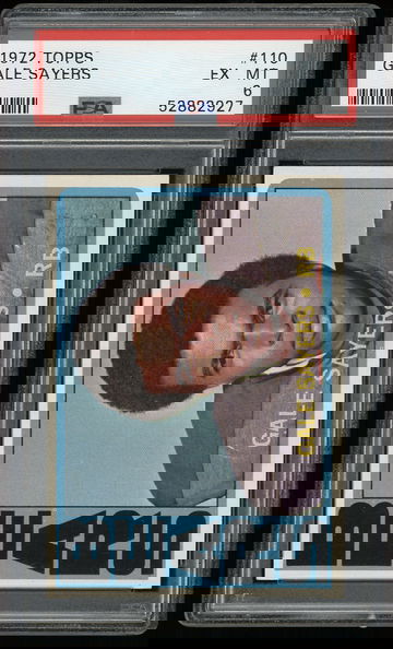 1972 Topps Gale Sayers #110 PSA 6