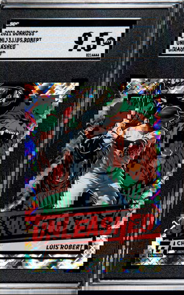 2021 Donruss Luis Robert Unleashed Diamond SGC Mint + 9.5