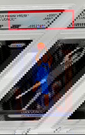 Luka Doncic Prizm Base PSA 9 49522491