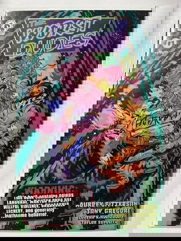 The Worst Dudes #1 Dark Horse Comics SIGNED by Writer Aubrey Sitterson 