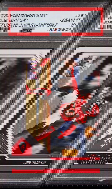 Willie Gay Jr. 2023 Panini NFL Superbowl Champions #28 Card PSA 10 Gem Mint