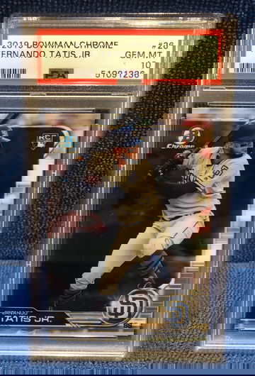 2019 Bowman Chrome Fernando Tatis Jr. PSA 10 