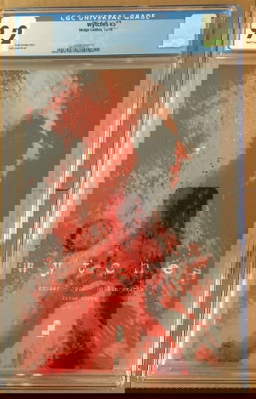 WYTCHES #3 CGC 9.2 -- WHITE PAGES! (2014) SCOTT SNYDER & JOCK