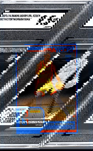 2023-24 Panini Hoops Premium Stock #282 Victor Wembanyama SGC 9.5