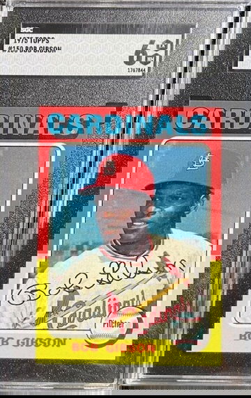 1975 Topps Set-Break #150 Bob Gibson SGC 6 EX NM Cardinals HOF