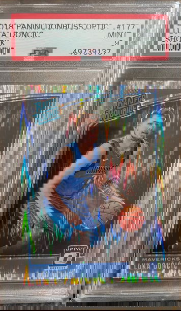 2018 Panini Donruss Optic Luka Doncic Shock