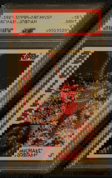 1992 Topps Archives Michael Jordan PSA 9