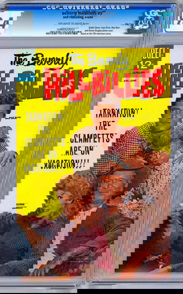 BEVERLY HILLBILLIES #5 CGC 9.4 CULT 1960S TV SHOW FOTO CVR *DELL FILE COPY* 1964