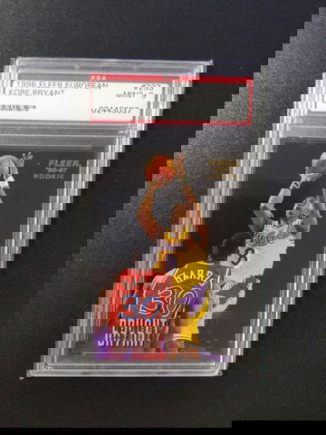 1996 Fleer European #233 KOBE BRYANT  PSA9