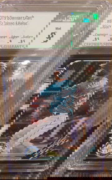 2019 Jarred Kelenick Bowman  Draft Black 1/1