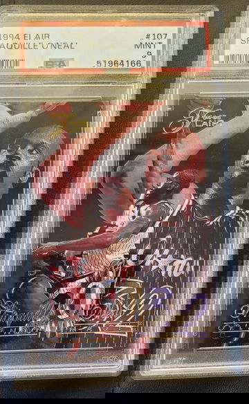 1994-95  Flair #107 Shaquille O'Neal PSA 9 MINT