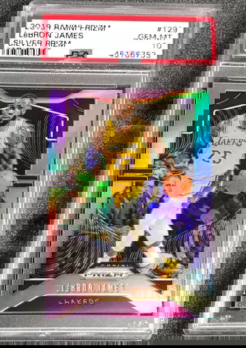 Lebron James Silver Prizm