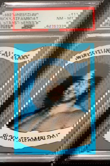 1982 Wrestling All Stars Ricky “The Dragon” Steamboat PSA 8 