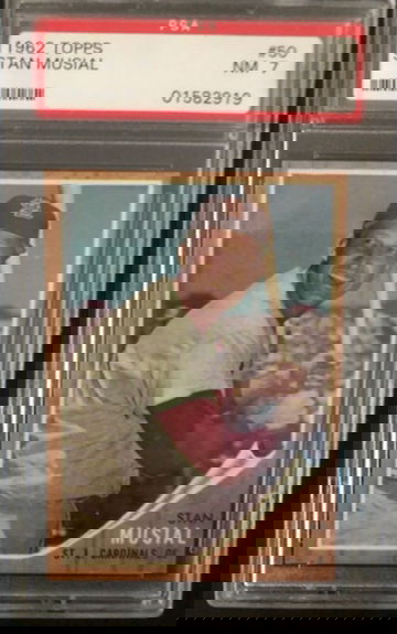 1962 Topps Stan Musial PSA 7