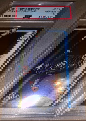 2019 Topps Chrome Fernando Tatis RC Rookie Card PSA 10