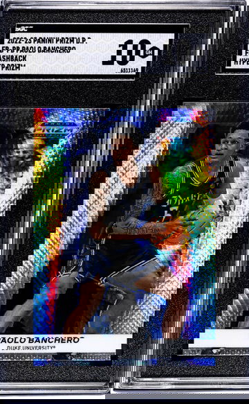 2022-23 Panini Prizm Draft Picks #FB-PB Paolo Banchero Flashback Hyper Prizm SGC 10