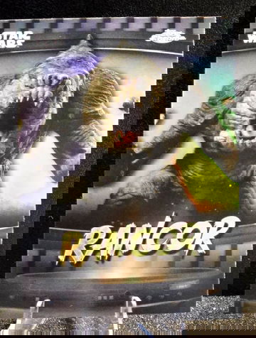 2025 Topps Chrome Star Wars Hyperspace  Rancor   Bigger Fish Refractor  Boba Fett