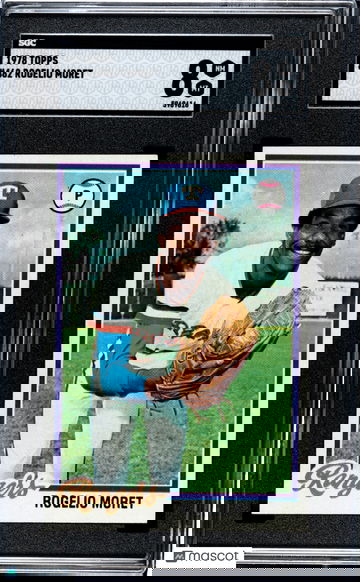 1978 Topps Rogelio Moret #462 SGC 8