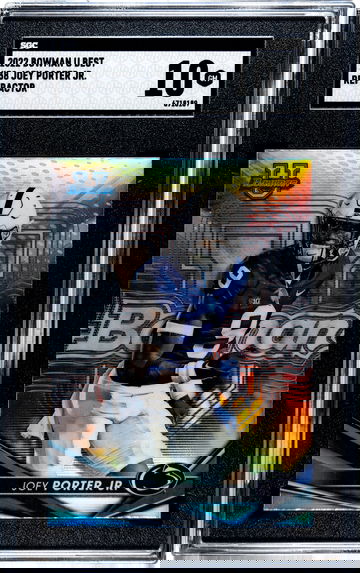 2022 Bowman U Best Football REFRACTOR #38 JOEY PORTER JR GEM MINT RC PENN STATE