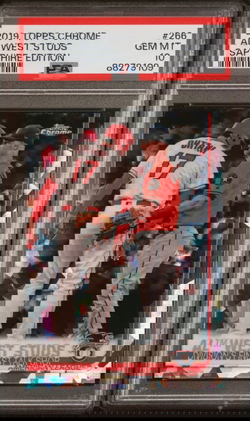 2019 Topps Chrome Sapphire AL West Studs Shohei Ohtani PSA 10